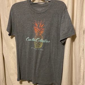 Coastal Collections Grey Tee Size M